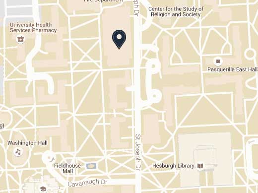 Map Of North Dining Hall